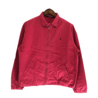 ポロラルフローレン(POLO RALPH LAUREN)の90年代 Polo by Ralph Lauren ポロ ラルフローレン コットン スイングトップ レッド (メンズ L)  P4694(その他)