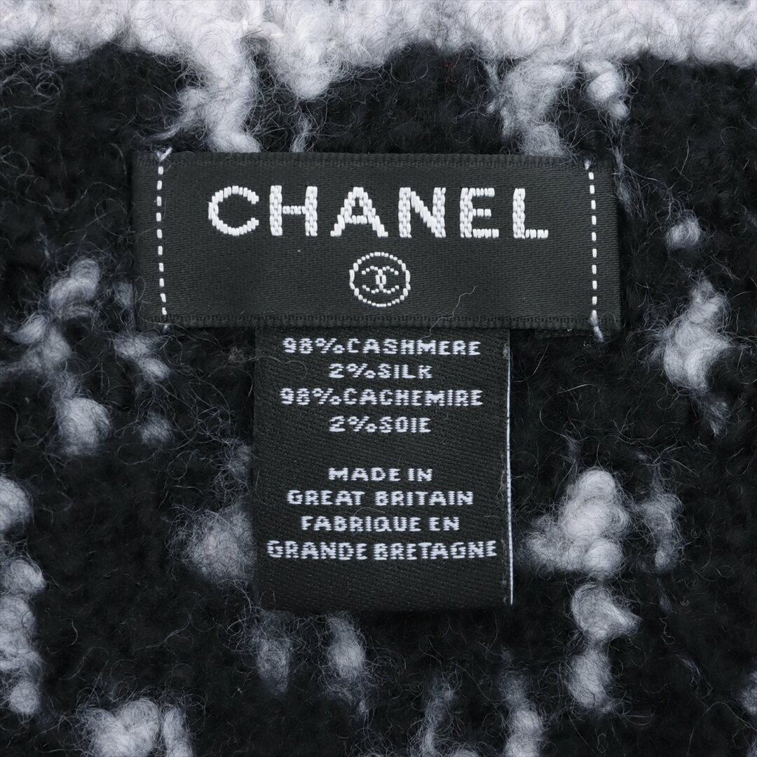 CHANEL(シャネル)のシャネル ココマーク カシミヤ×シルク  ブラック レディース その他ファ レディースのファッション小物(その他)の商品写真