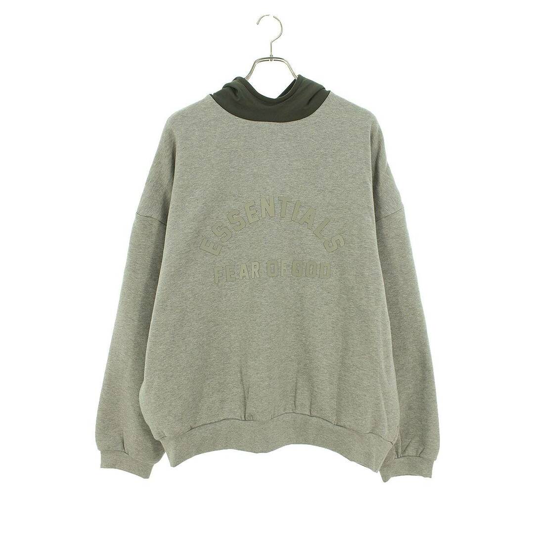 FEAR OF GOD(フィアオブゴッド)のフォグ  ESSENTIALS NYLON FLEECE HOODIE  DARK HEATHER OATMEAL ナイロンフリースパーカー メンズ L メンズのトップス(パーカー)の商品写真