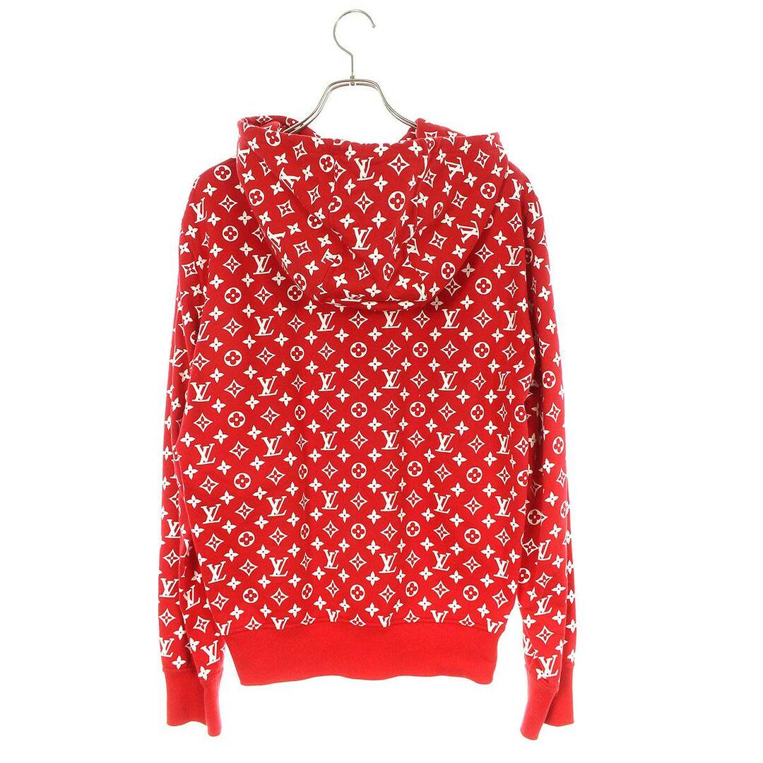 Supreme(シュプリーム)のシュプリーム ルイヴィトン  17AW  LV Box Logo Hooded Sweatshirt モノグラムボックスロゴプルオーバーパーカー メンズ L メンズのトップス(パーカー)の商品写真