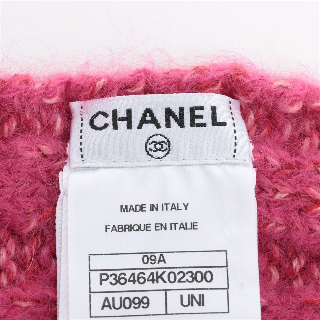 CHANEL(シャネル)のシャネル ココマーク モヘア×ウール×ナイロン  ピンク レディース その レディースのファッション小物(その他)の商品写真