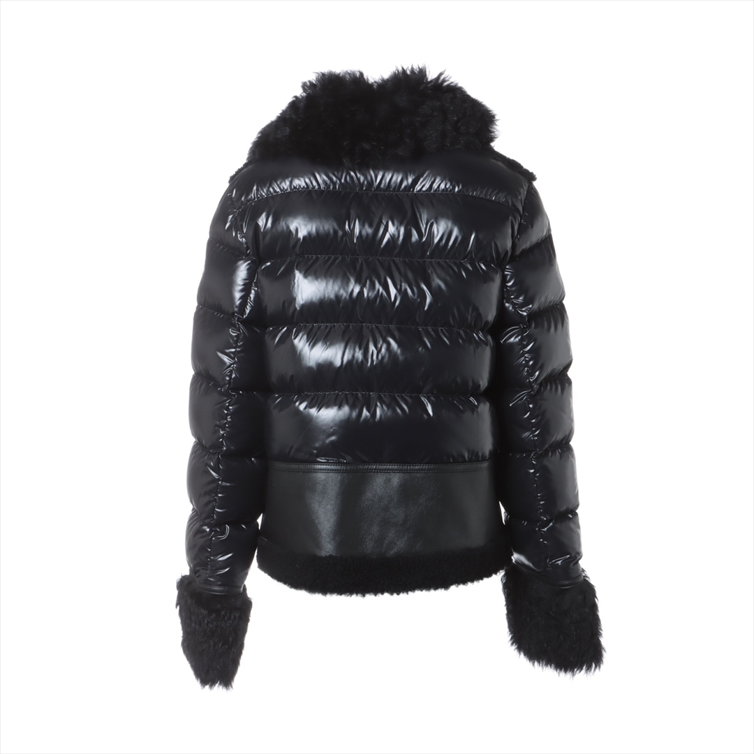 MONCLER(モンクレール)のモンクレール  ナイロン×レザー  ブラック レディース その他アウター レディースのジャケット/アウター(その他)の商品写真