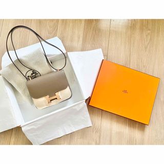 エルメス(Hermes)のHERMES エルメス コンスタンスミニ コンスタンス エトゥープ バッグ U刻(ショルダーバッグ)