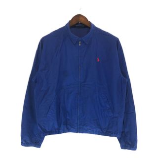 ポロラルフローレン(POLO RALPH LAUREN)の90年代 Polo by Ralph Lauren ポロ ラルフローレン コットン スイングトップ アウター ブルー (メンズ L)  P4778(その他)