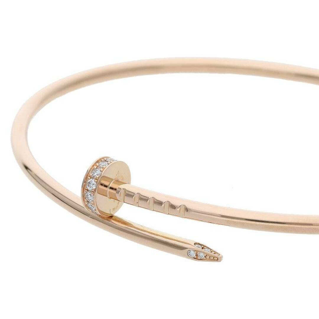 Cartier(カルティエ)のカルティエ  JUSTE UN CLOU BRACELET SM DIA K18YGダイヤジュストアンクルブレスレット メンズ 18 メンズのアクセサリー(ブレスレット)の商品写真