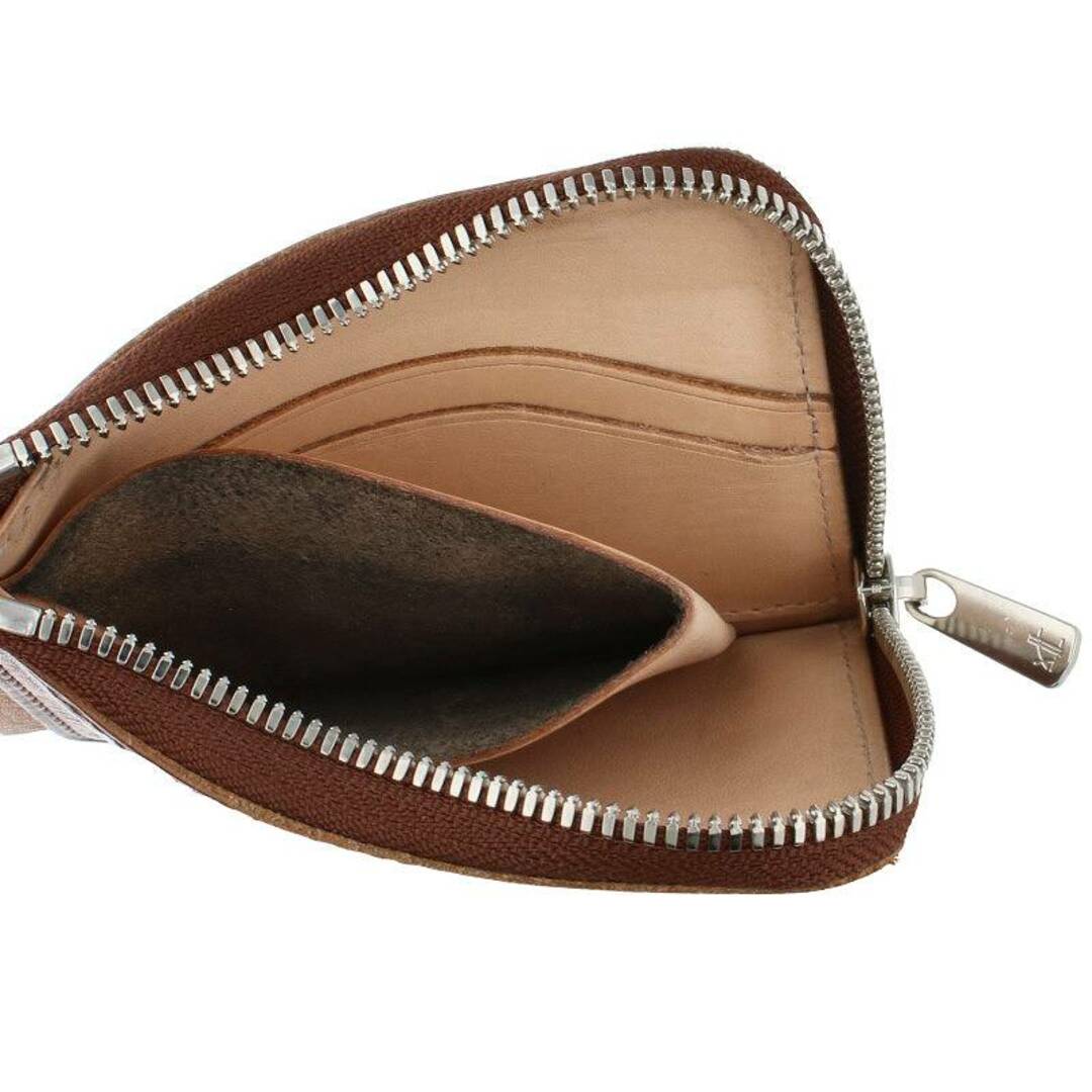 Hender Scheme(エンダースキーマ)のエンダースキーマ  L purse L字型ジップレザーウォレット財布 メンズ ハンドメイドのファッション小物(財布)の商品写真