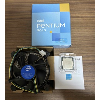 インテル(intel)の【CPU】Pentium Gold G6405（純正ファン付）(PCパーツ)
