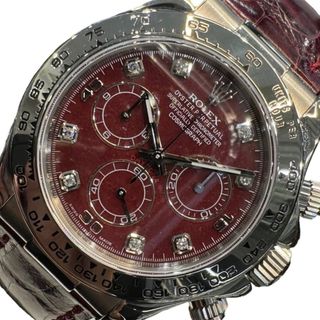 ロレックス(ROLEX)の　ロレックス ROLEX デイトナグロッシュラー １１６５１９G  K18ホワイトゴールド メンズ 腕時計(その他)