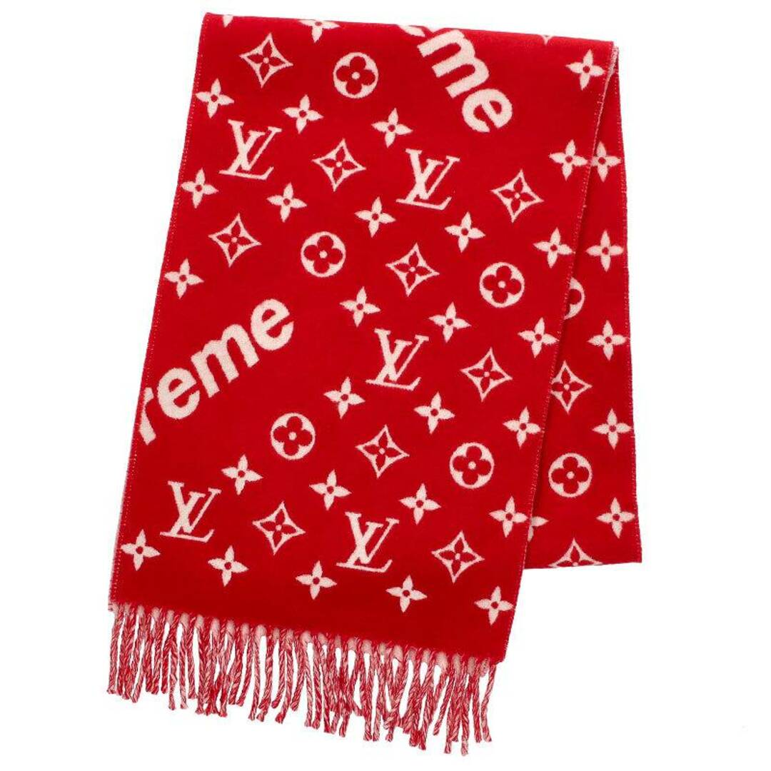 シュプリーム ルイヴィトン  17AW  LV Monogram Scarf モノグラムスカーフ メンズバンダナ/スカーフ