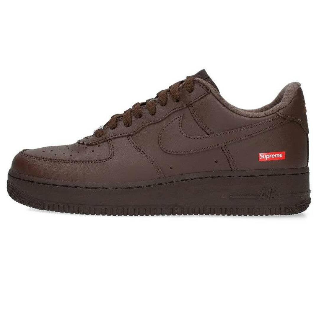 ナイキ ×シュプリーム SUPREME  AIR FORCE 1 LOW CU9225-200 エアフォース1スニーカー メンズ 27.5cm靴/シューズ