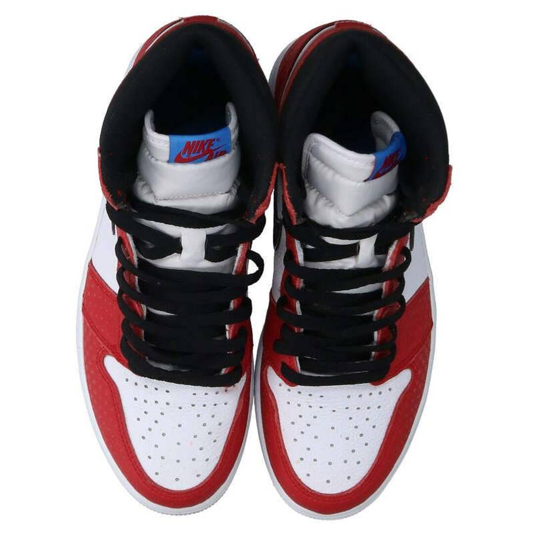 NIKE(ナイキ)のナイキ  AIR JORDAN 1 RETRO HIGH OG ORIGIN STORY 555088-602 エアジョーダン1レトロオリジンストーリースニーカー メンズ 28.5cm メンズの靴/シューズ(スニーカー)の商品写真