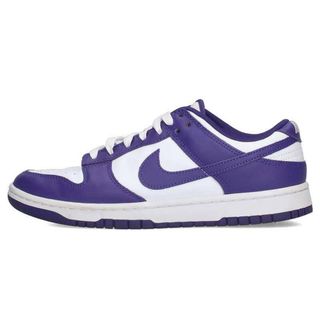 ナイキ(NIKE)のナイキ  DUNK LOW RETRO CHAMPIONSHIP COURT PURPLE DD1391-104 ダンクローチャンピオンシップコートパープルスニーカー メンズ 27.5cm(スニーカー)