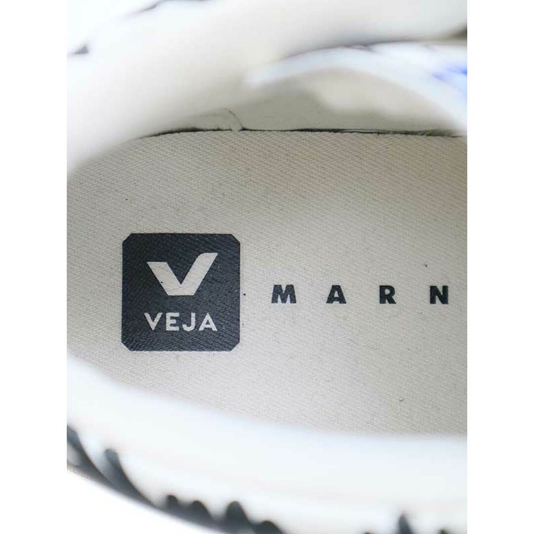 Marni(マルニ)のMARNI×VEJA マルニ×ベジャ V-15 落書きプリントハイカットスニーカー ブラック ホワイト 24.5cm レディースの靴/シューズ(スニーカー)の商品写真