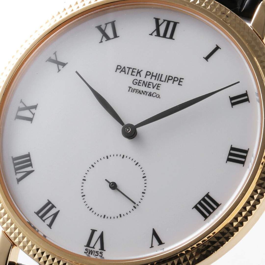 PATEK PHILIPPE(パテックフィリップ)のパテックフィリップ カラトラバ Cal.215 PS ティファニーWネーム 3919J-001 メンズ 中古 腕時計 メンズの時計(腕時計(アナログ))の商品写真