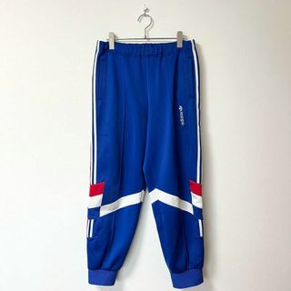 アディダス(adidas)の90’s デサント社製 adidas トラックパンツ 裾ジップ ジャージ(その他)