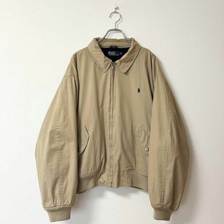 ポロラルフローレン(POLO RALPH LAUREN)の90’s ポロラルフローレン 裏ボア スイングトップ 短丈ブルゾン(ブルゾン)