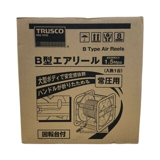 □□TRUSCO トラスコ B型エアーリール 常圧用 TAB-85-30N オレンジ(その他)