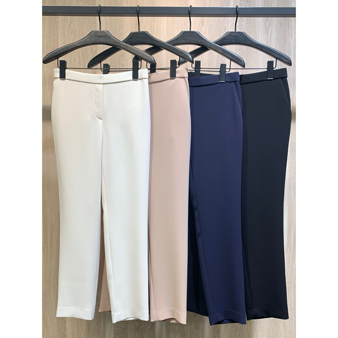 Theory - theory Classic Crepe プルオンパンツ ベージュ 0の Theory - theory Classic Crepe プルオンパンツ ベージュ 0の