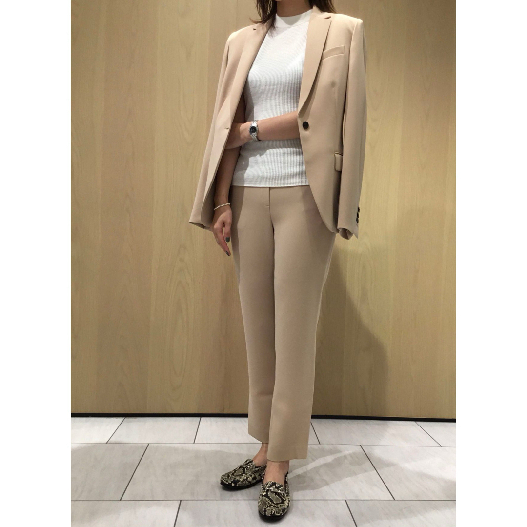 Theory - theory Classic Crepe プルオンパンツ ベージュ 0の Theory - theory Classic Crepe プルオンパンツ ベージュ 0の
