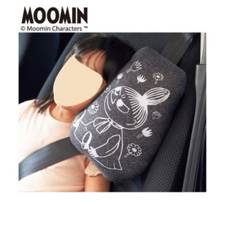 ムーミン(MOOMIN)の新品未使用　MOOMINムーミン　リトルミィ　シートベルト枕　グレー(キャラクターグッズ)