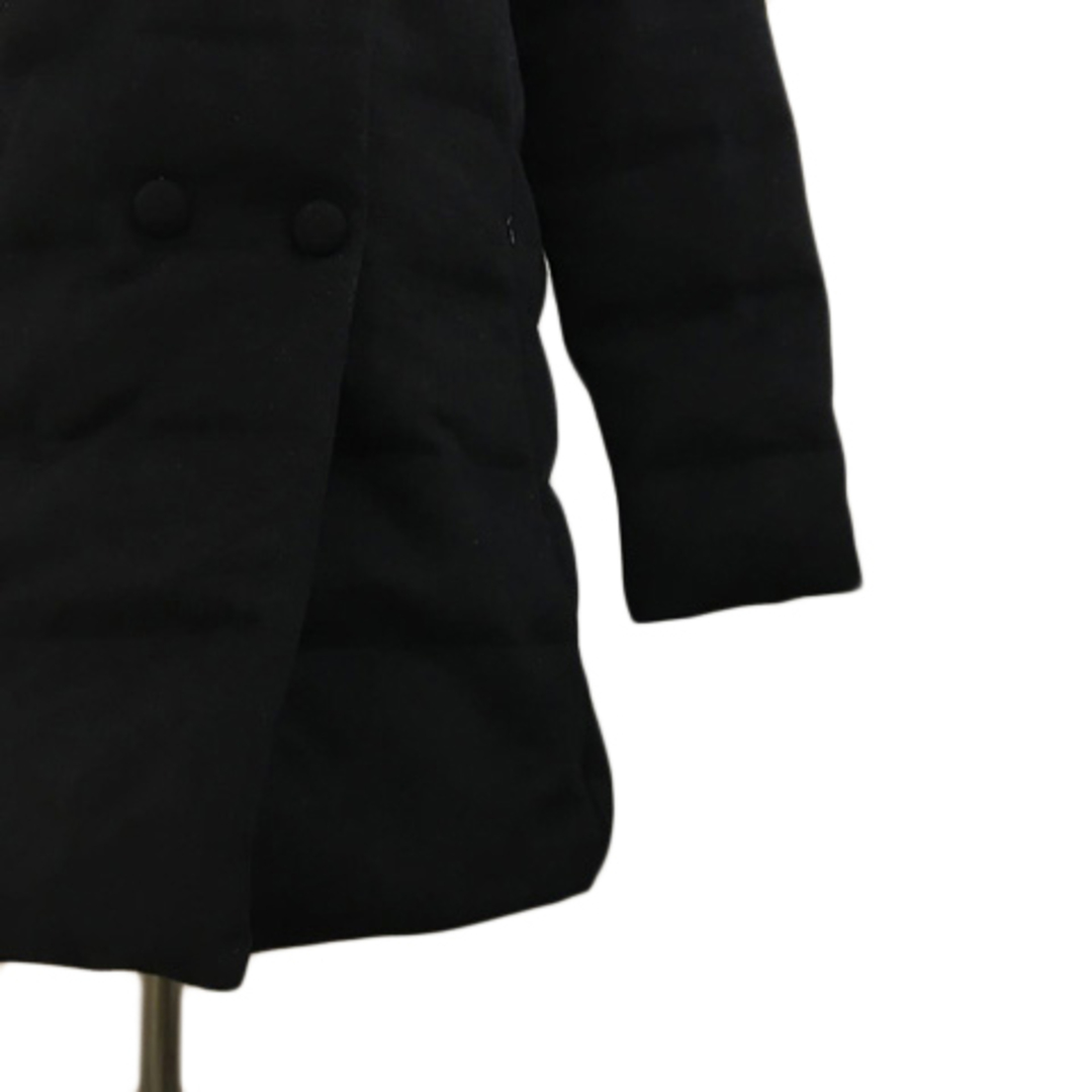 heliopole(エリオポール)のエリオポール コート ダウン ミドル ウール フェザー 長袖 36 黒 レディースのジャケット/アウター(ダウンコート)の商品写真