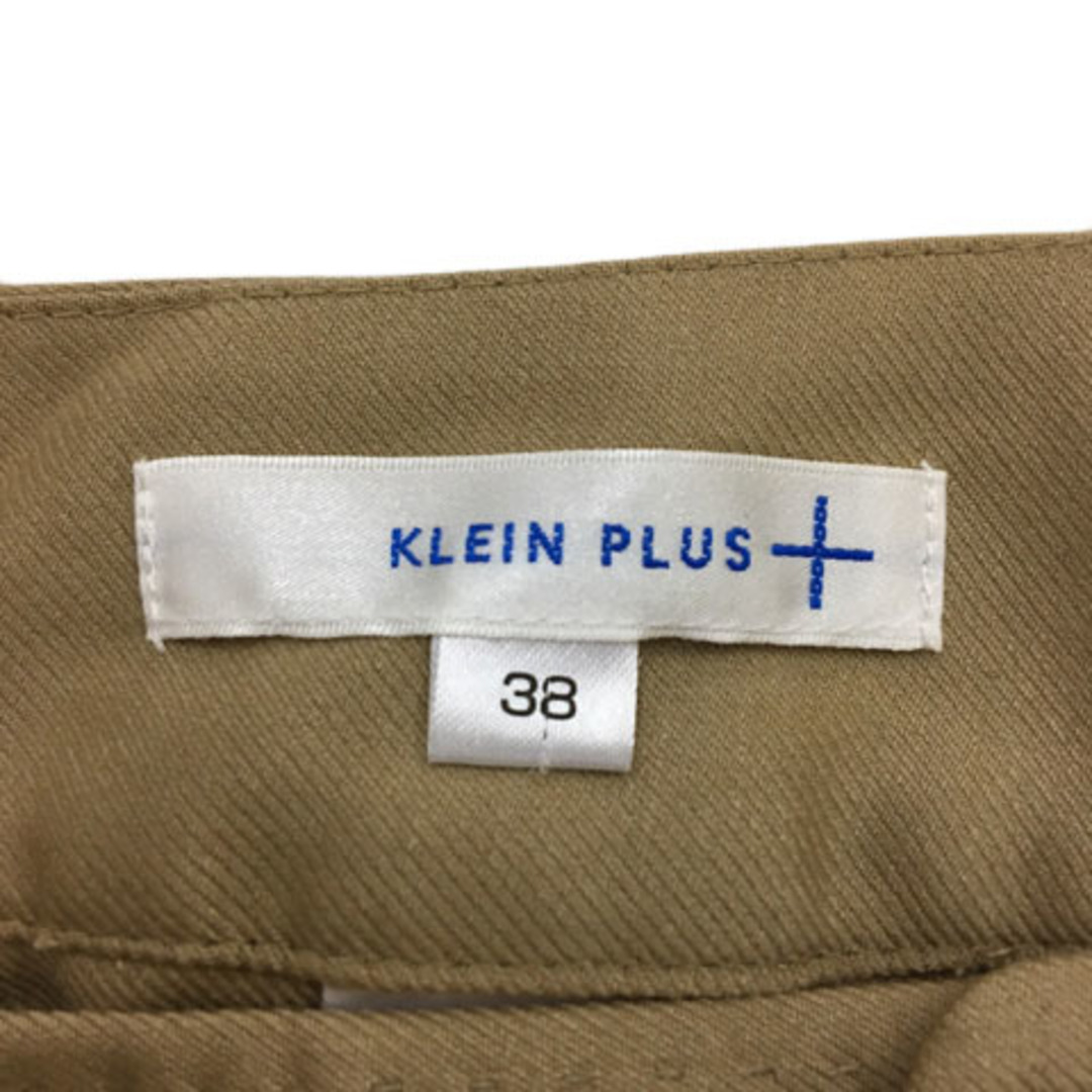 KLEIN PLUS(クランプリュス)のクランプリュス ミッシェルクラン パンツ テーパード ロング 38 ベージュ レディースのパンツ(その他)の商品写真