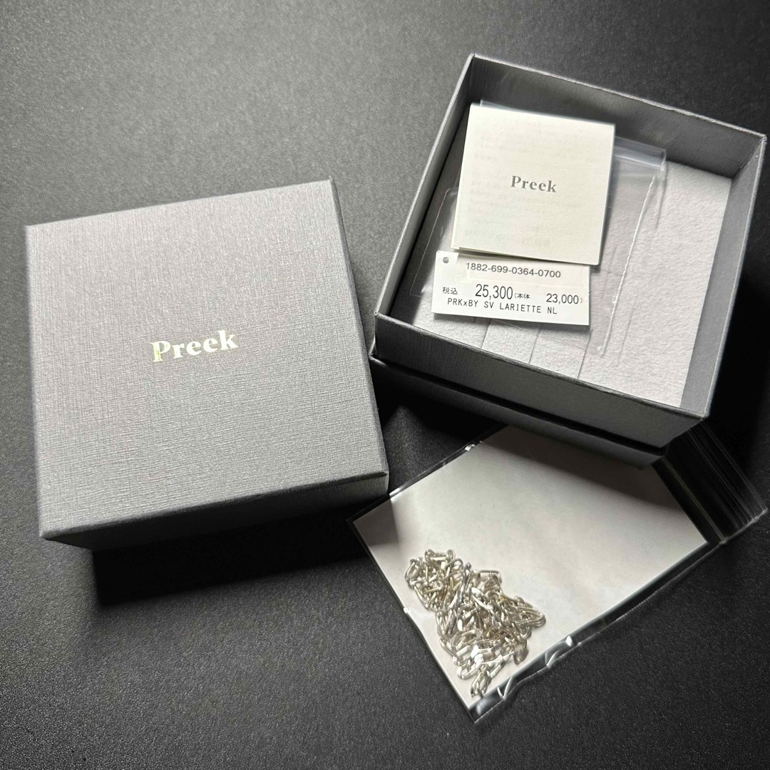 【米津玄師 着用】PREEK ネックレス メンズのアクセサリー(ネックレス)の商品写真