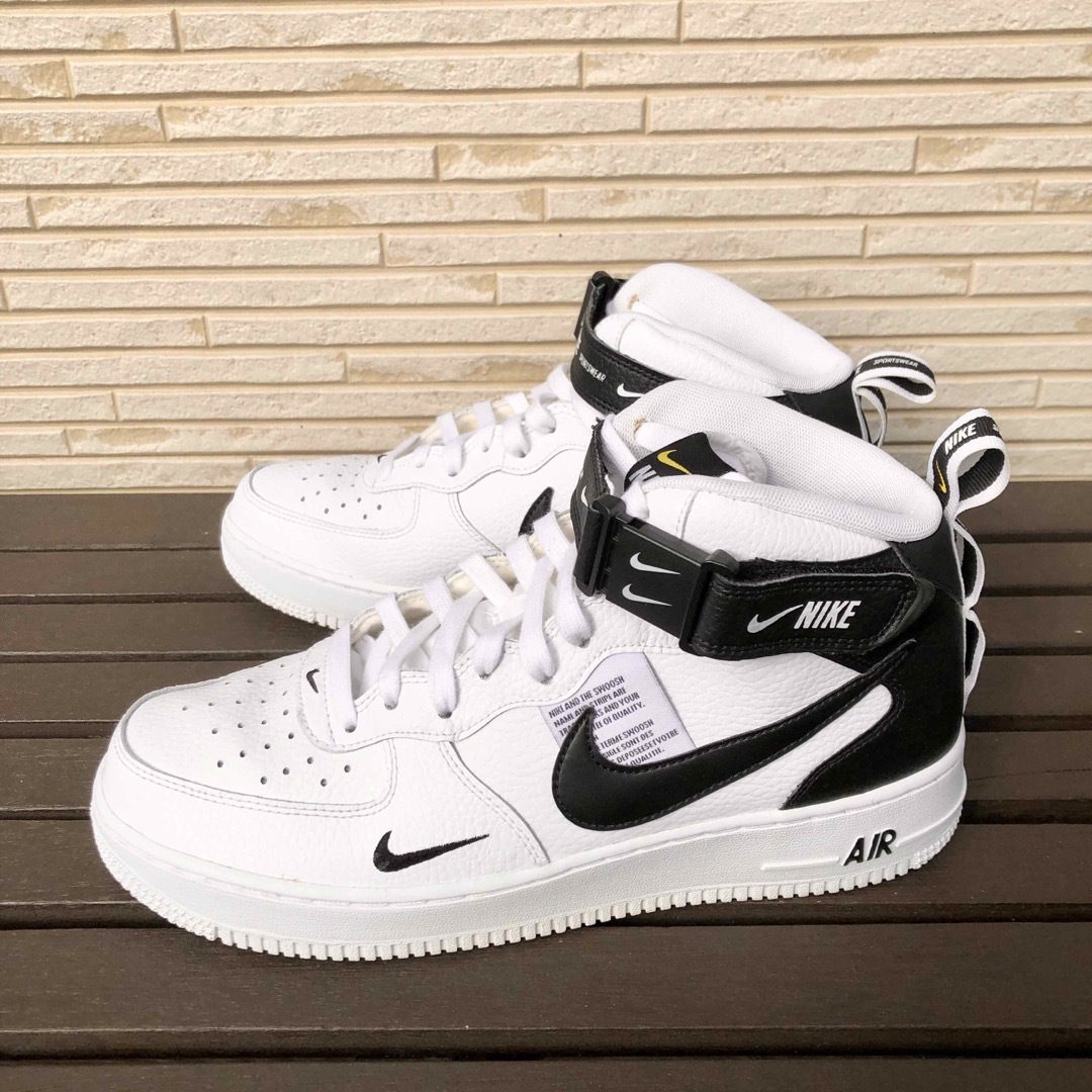 美品 NIKE AIR FORCE MID ナイキ エアフォース ユーティリティ品番804609-103