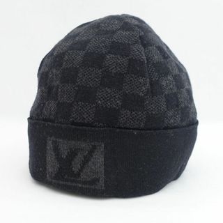 LOUIS VUITTON / ルイヴィトン ◆ダミエグラフィット ボネ プティ ウール ニットキャップ 帽子 M74197 【メンズ/MEN/男性/ボーイズ/紳士】【帽子/ぼうし/ハット/キャップ/帽】 ブランド【中古】 [0220476821](ニット帽/ビーニー)