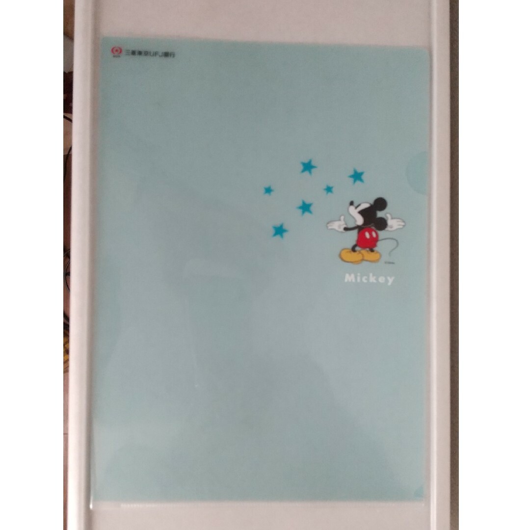 ミッキーマウス(ミッキーマウス)のミッキー&ミニー クリアファイル エンタメ/ホビーのおもちゃ/ぬいぐるみ(キャラクターグッズ)の商品写真