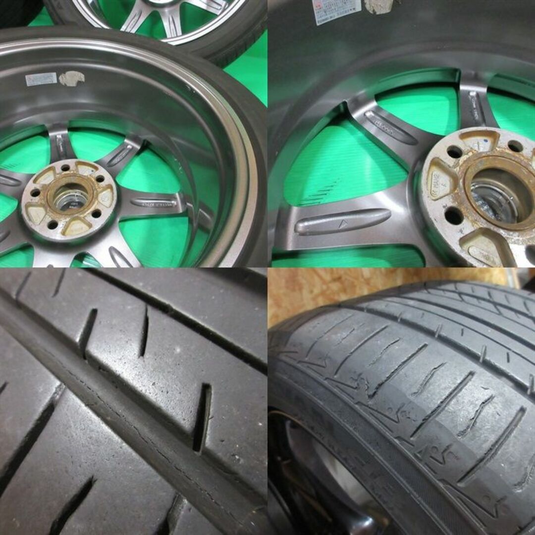 ENKEI(エンケイ)のVW ゴルフ 225/45R17 夏タイヤ ENKEI PF07 アウディA3 自動車/バイクの自動車(タイヤ・ホイールセット)の商品写真