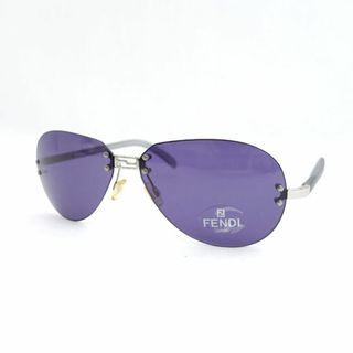 フェンディ(FENDI)のFENDI / フェンディ ◆サングラス ティアドロップ パープル SL 7298 【サングラス/メガネ/眼鏡】 ブランド【中古】 [0220477998](サングラス/メガネ)