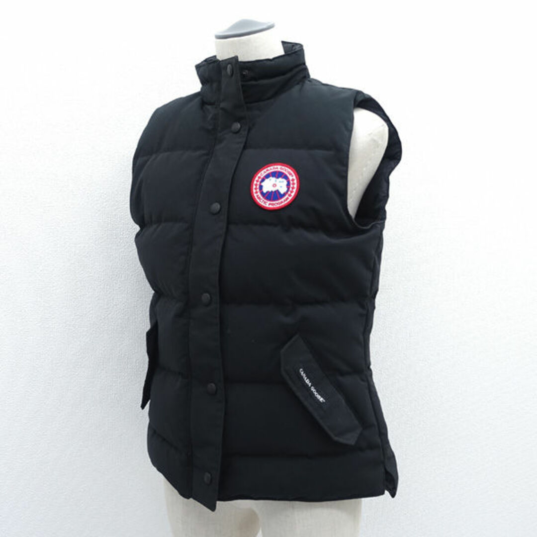 CANADA GOOSE(カナダグース)のCANADA GOOSE / カナダグース ◆ダウンベスト/FREESTYLE VEST/ブラック/サイズM 2832L 【レディース/ガールズ/LADY/女性/婦人】 【古着】 レディースファッション【中古】 [0220478048] レディースのジャケット/アウター(ロングコート)の商品写真