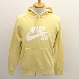 ナイキ(NIKE)のNIKE / ナイキ ◆プルオーバー/ロゴプリント/SB/イエロー/サイズM 846887-721 【メンズ/MEN/男性/ボーイズ/紳士】 メンズファッション【中古】 [0220478068](パーカー)