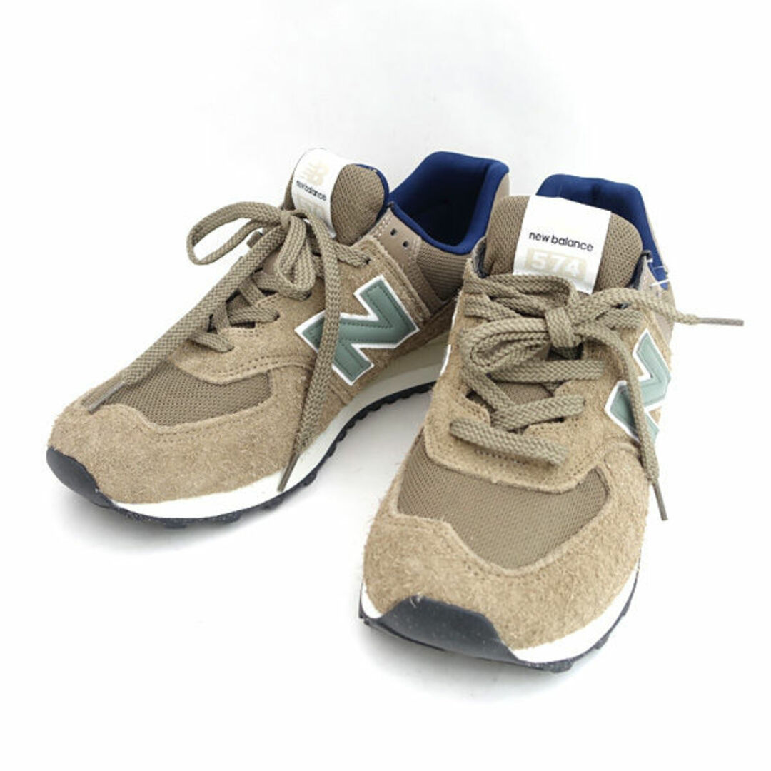 New Balance(ニューバランス)のnew balance / ニューバランス ◆スニーカー/574/ブラウン/28cm/タグ付き U574SBB 【メンズ/MEN/男性/ボーイズ/紳士】【靴/クツ/シューズ/SHOES】 メンズファッション【中古】 [0220478106] メンズの靴/シューズ(スニーカー)の商品写真