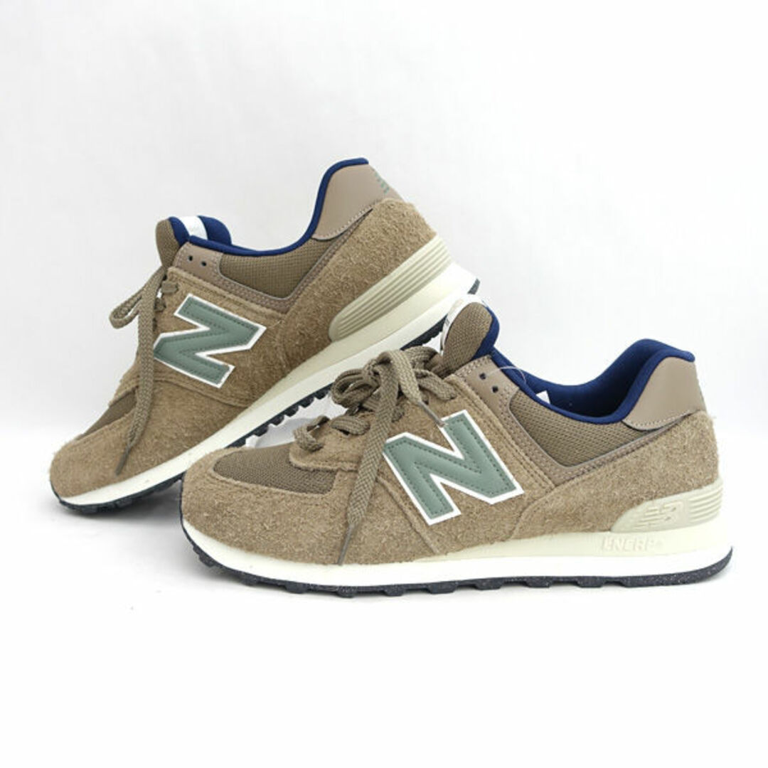 New Balance(ニューバランス)のnew balance / ニューバランス ◆スニーカー/574/ブラウン/28cm/タグ付き U574SBB 【メンズ/MEN/男性/ボーイズ/紳士】【靴/クツ/シューズ/SHOES】 メンズファッション【中古】 [0220478106] メンズの靴/シューズ(スニーカー)の商品写真