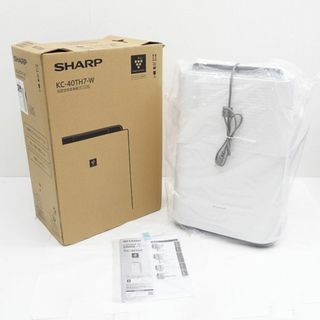 シャープ(SHARP)のSHARP / シャープ ◆加湿空気清浄機 プラズマクラスター7000 KC-40TH7-W 家電【未使用】  [0220478479](空気清浄器)