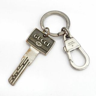 グッチ(Gucci)のGUCCI / グッチ ◆ロゴキーリング キーホルダー 鍵 キーモチーフ 510718 【KEY/キー/鍵】 ブランド【中古】 [0220478828](キーホルダー)