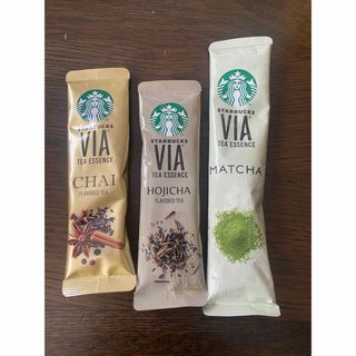 スターバックスコーヒー(Starbucks Coffee)のスタバ　via 3本セット(茶)