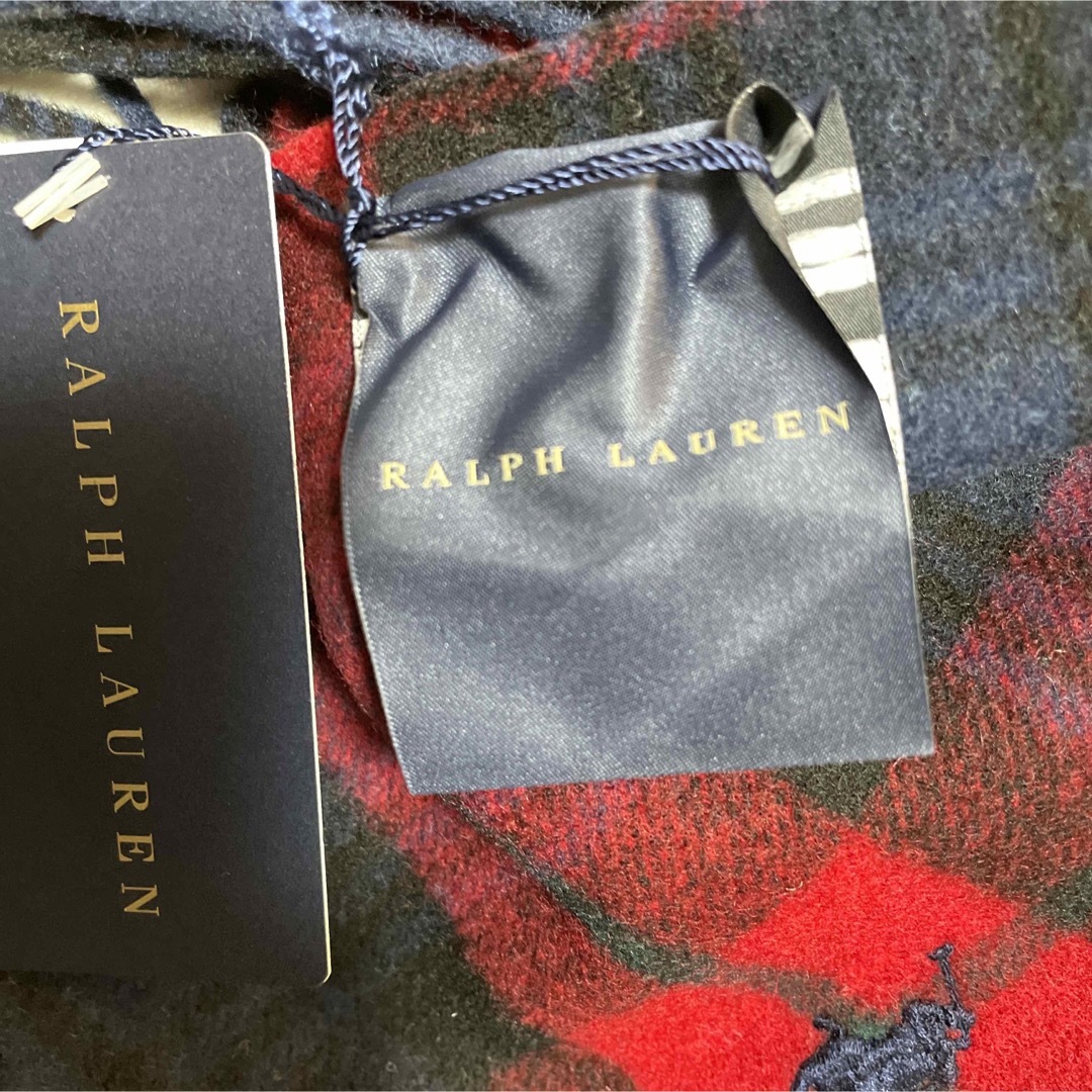 Ralph Lauren(ラルフローレン)の新品⭐︎ラルフ　ひざ掛け レディースのファッション小物(マフラー/ショール)の商品写真