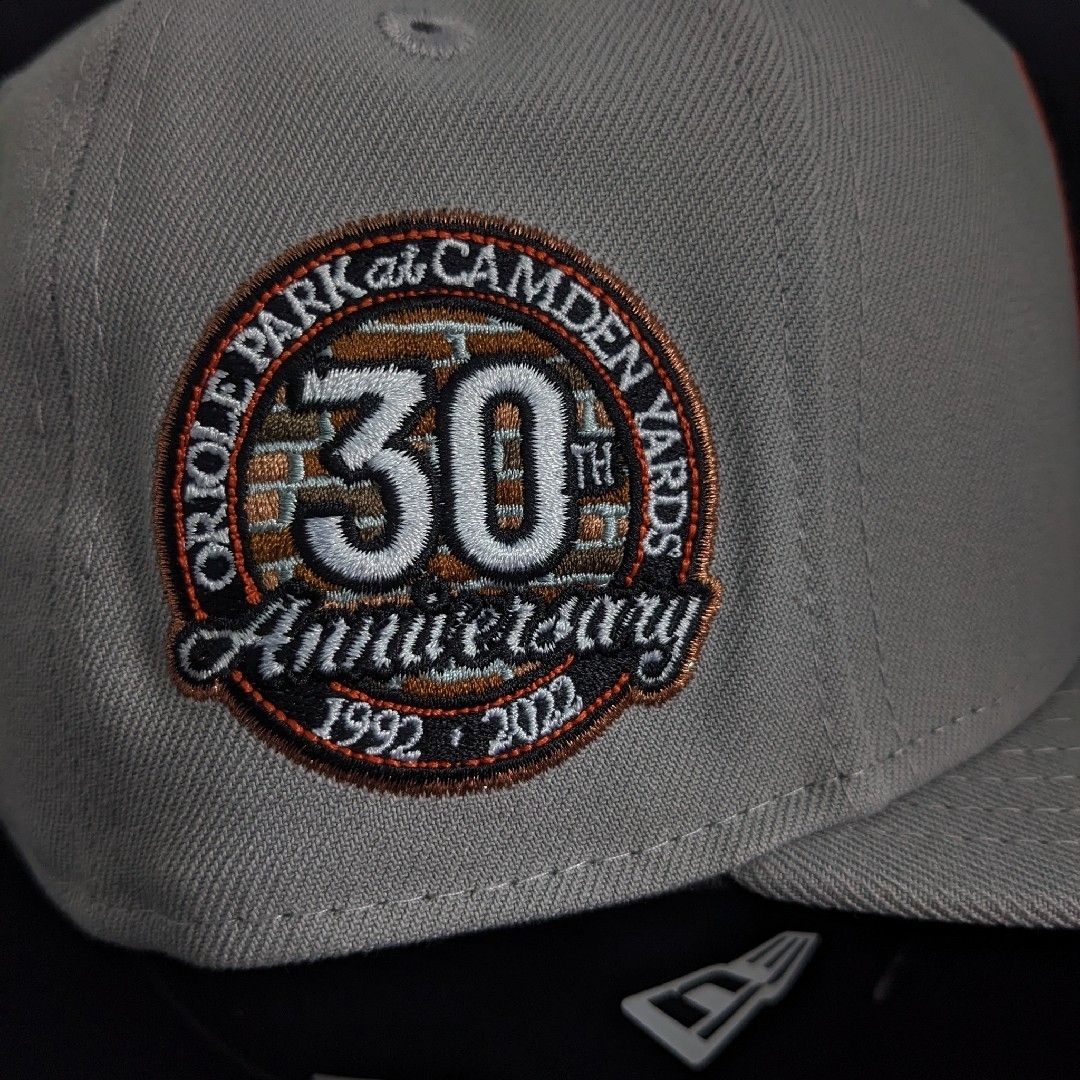 NEW ERA(ニューエラー)のボルチモア・オリオールズ　ニューエラ　海外別注　つば裏オレンジ　7-3/8 メンズの帽子(キャップ)の商品写真