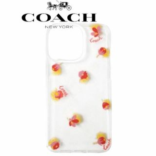 コーチ(COACH)の【新品】COACH コーチ iPhone13proケース クリア スケルトン(iPhoneケース)