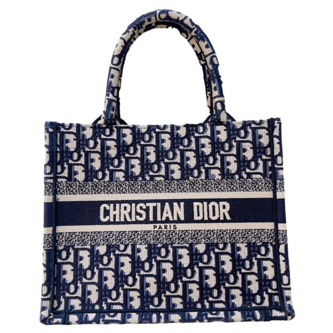 クリスチャン・ディオール Christian Dior ブックトート　スモール M1265 キャンバス レディース ハンドバッグ約22cmマチ