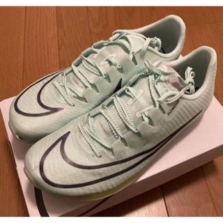 ナイキ(NIKE)のNIKE AIR ZOOM MAXFLY 26cm ミントグリーン(陸上競技)