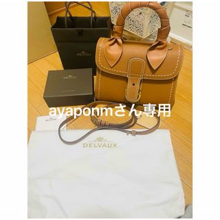 デルヴォー(DELVAUX)のデルヴォー ブリヨンMM 2Wayバッグ ロデオカーフ ベジタル ゴールド金具(ハンドバッグ)