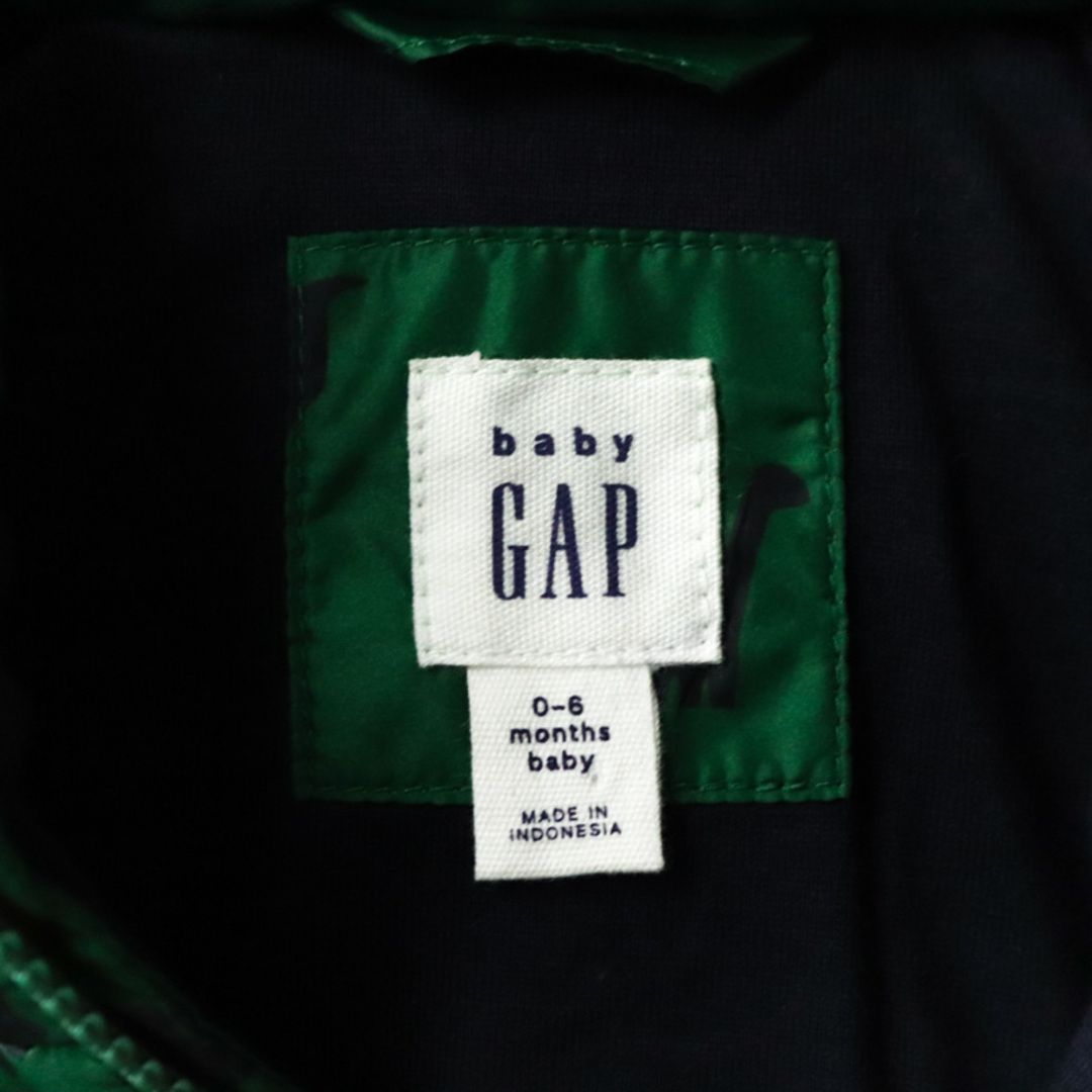 GAP(ギャップ)のギャップ ダウンジャケット 中綿入り ジャンパー アウター ベビー 男の子用 0-6monthsサイズ グリーン GAP キッズ/ベビー/マタニティのベビー服(~85cm)(ジャケット/コート)の商品写真