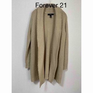 フォーエバートゥエンティーワン(FOREVER 21)のForever21 ニットカーディガン（S）(カーディガン)