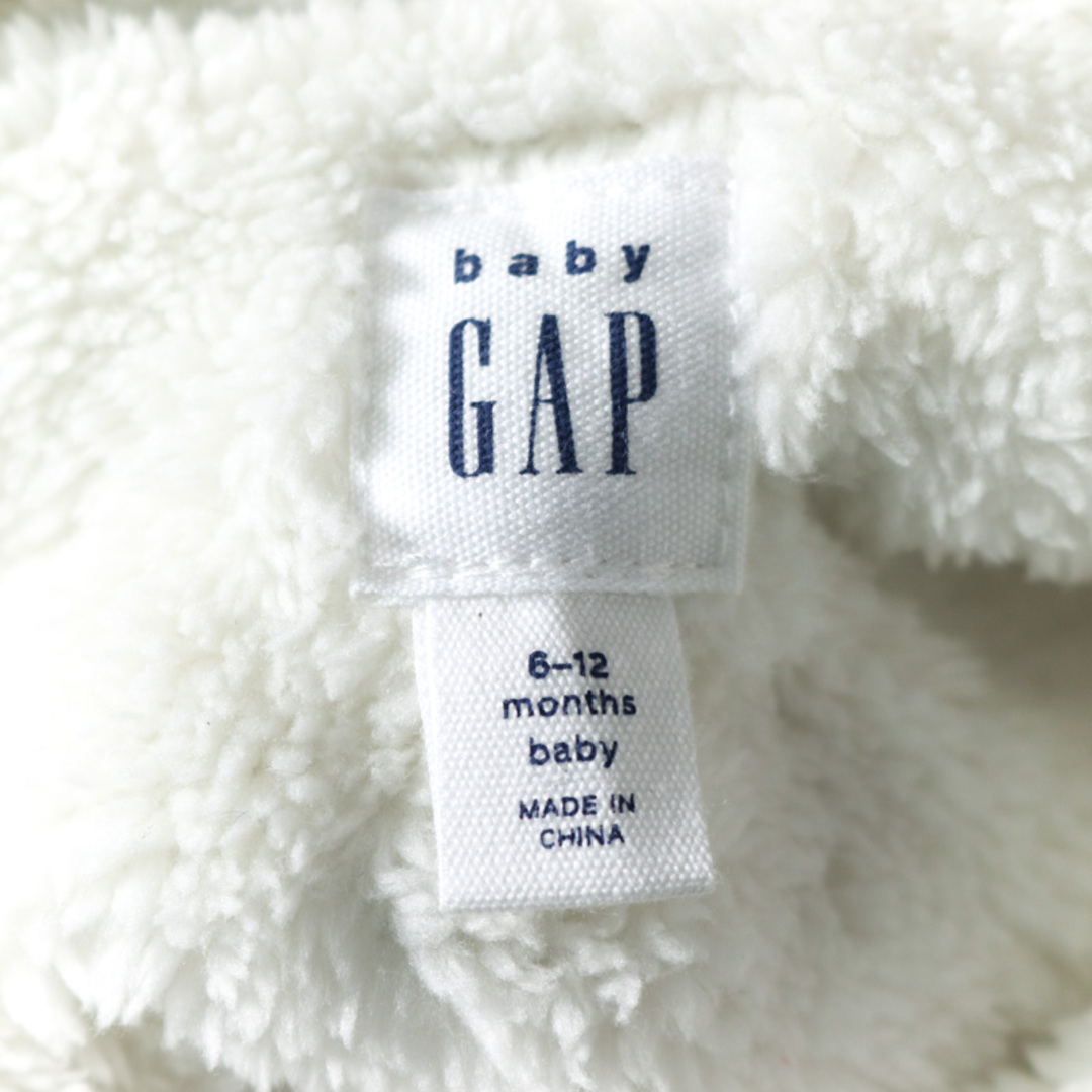 GAP(ギャップ)のギャップ フード付きジャケット くまみみ付き 裏ボア ジャンパーアウター ベビー 女の子用 6-12monthsサイズ グレー GAP キッズ/ベビー/マタニティのベビー服(~85cm)(ジャケット/コート)の商品写真