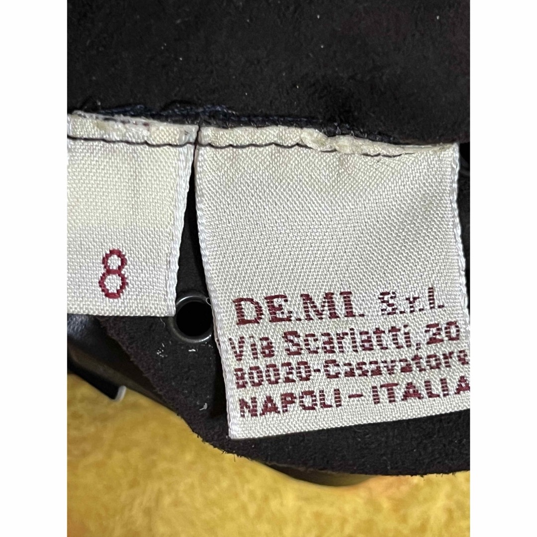 DEMI ナポリイタリアブランド　羊皮革手袋　ブラウン　 レディースのファッション小物(手袋)の商品写真