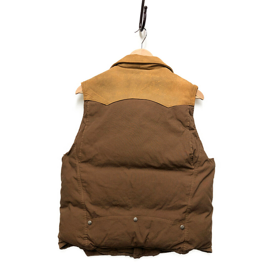 VISVIM(ヴィスヴィム)のVISVIM ビズビム 品番 0121205013005 STRABLER DOWN VEST ダウンベスト ブラウン サイズ1 正規品 / 33069 メンズのトップス(ベスト)の商品写真